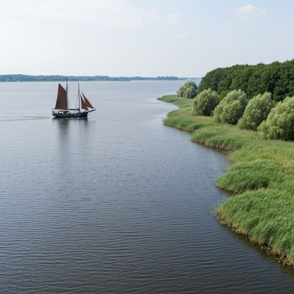 Das Stettiner Haff - weite Natur